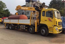 NÂNG HẠ - VẬN CHUYỂN HÀNG HOÁ BẰNG XE CẨU TẠI QUẢNG NINH