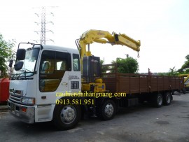Thuê xe cẩu cây công trình, cẩu vận dụng, hàng hóa giá rẻ tại Quảng Ninh /0913.581.951