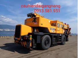 CHO THUÊ CẨU BÁNH LỐP TẠI CÔNG TRƯỜNG XÂY DỰNG TẠI BÌNH LIÊU LIÊN HỆ: 0913.581.951